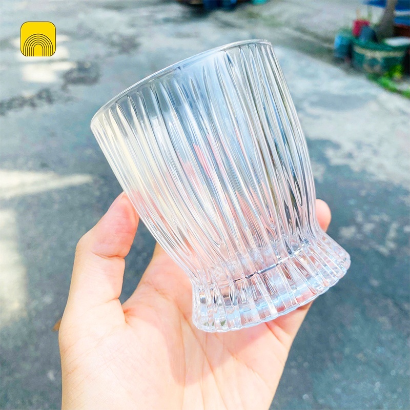 [12]Set 6 Ly Thuỷ Tinh Sọc 8395JW