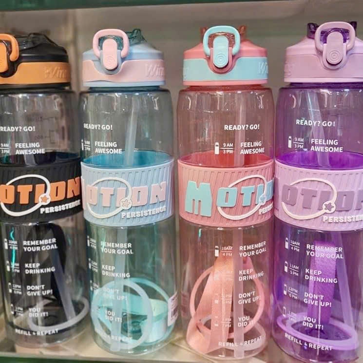 [60] Bình nước nhựa chia vạch 1000ml