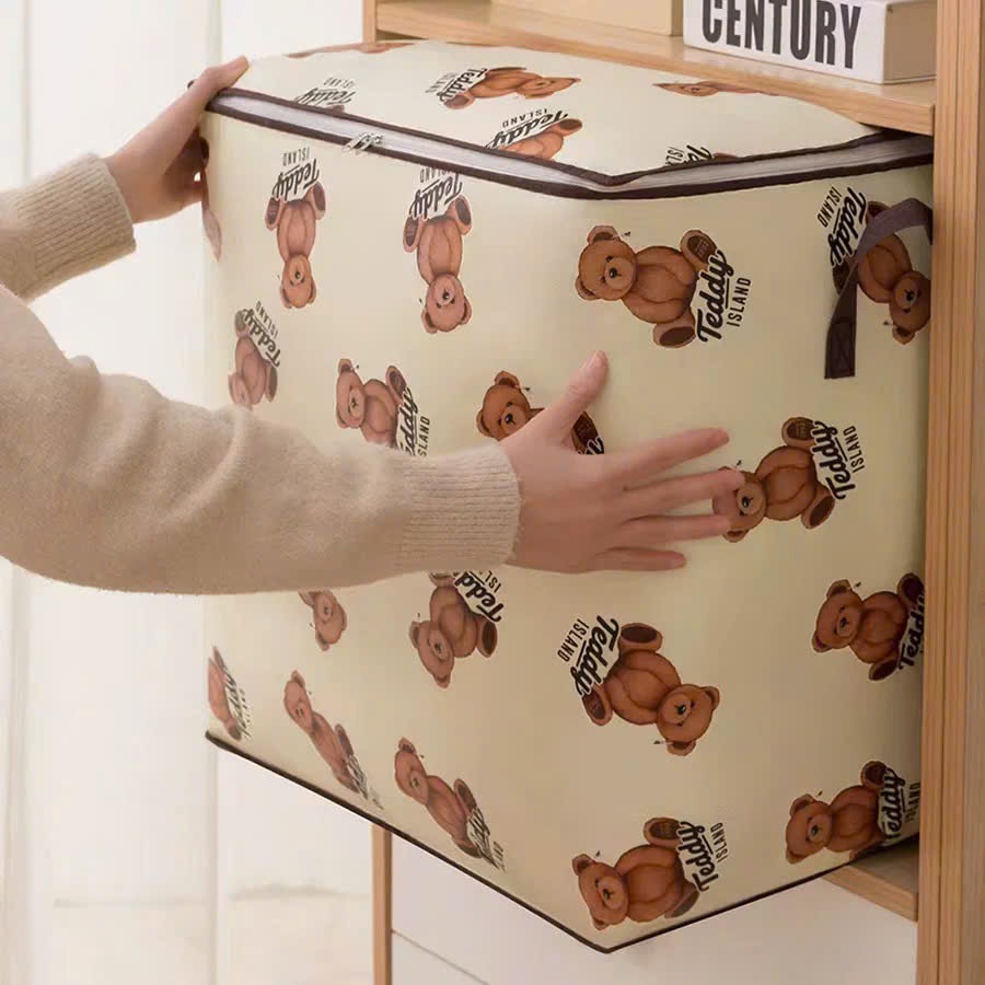 [400] Túi Đựng Chăn Màn 100L Hình GẤU (NEW)