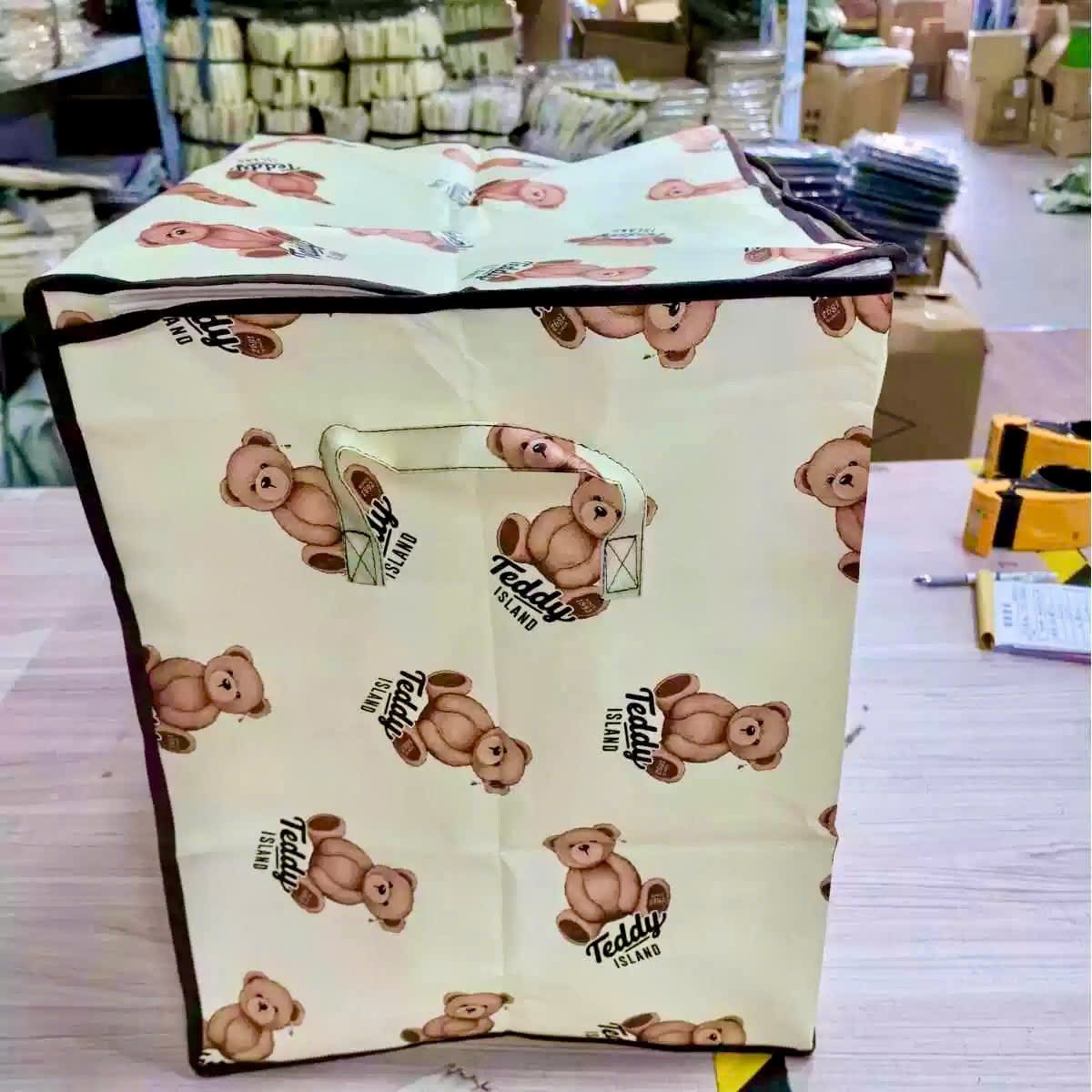 [400] Túi Đựng Chăn Màn 100L Hình GẤU (NEW)