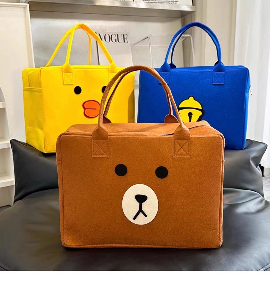 [200] Túi đựng đồ size to hoạ tiết hoạt hình