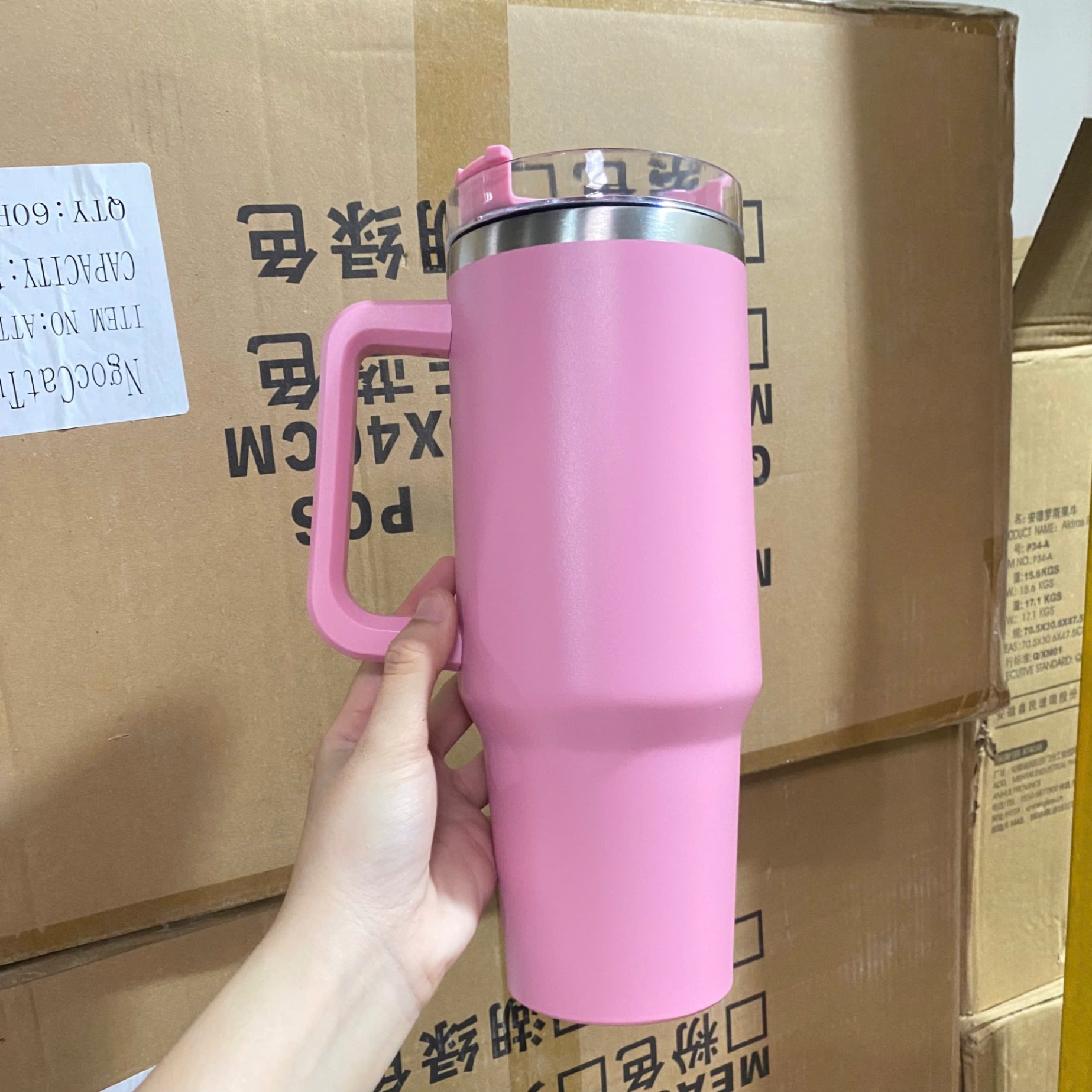 [25] Bình Giữ Nhiệt Có Quai Ngang 1200ml - CTT061
