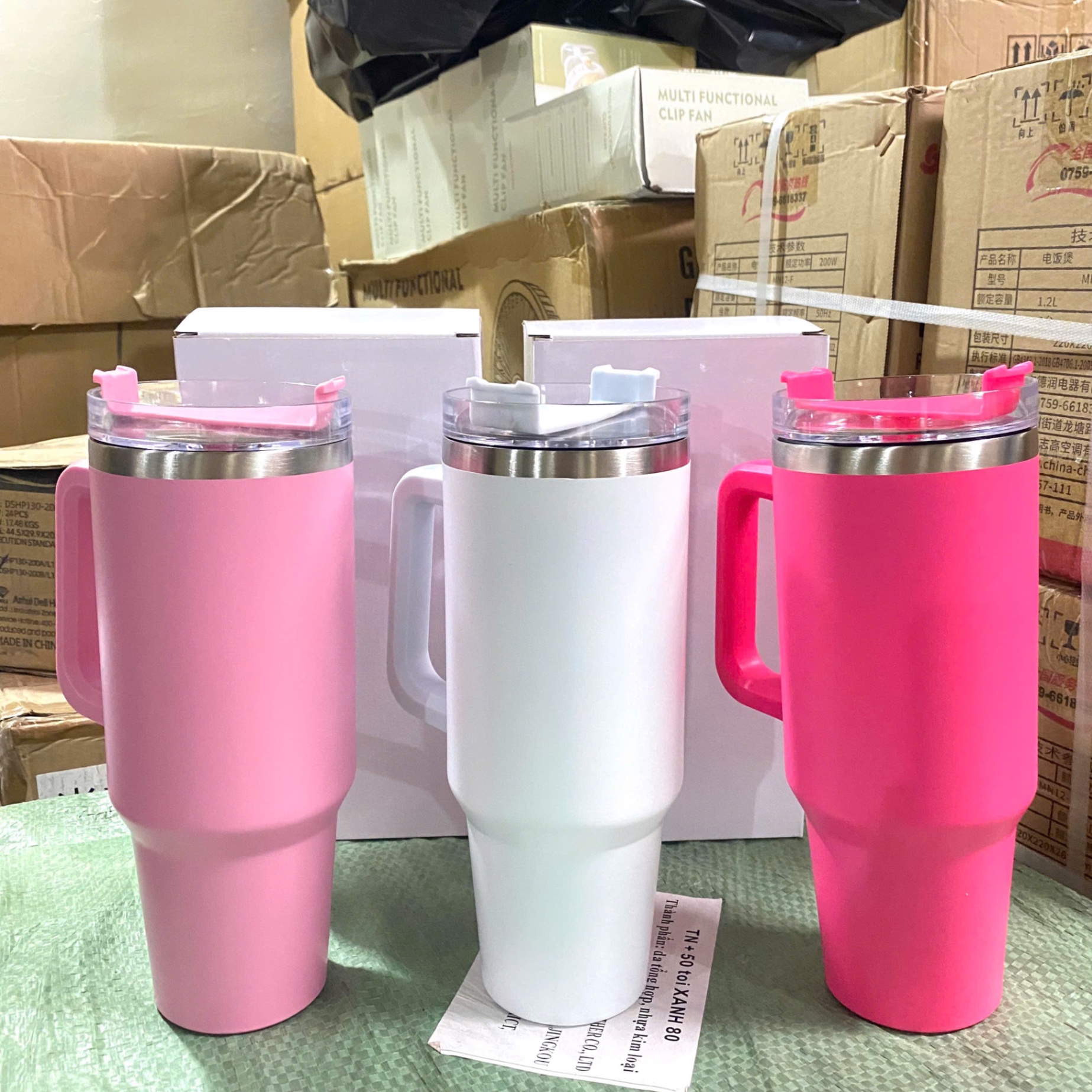 [25] Bình Giữ Nhiệt Có Quai Ngang 1200ml - CTT061