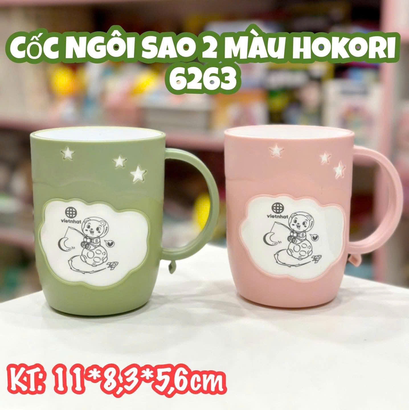 [50] Cốc ngôi sao 2 màu 6263