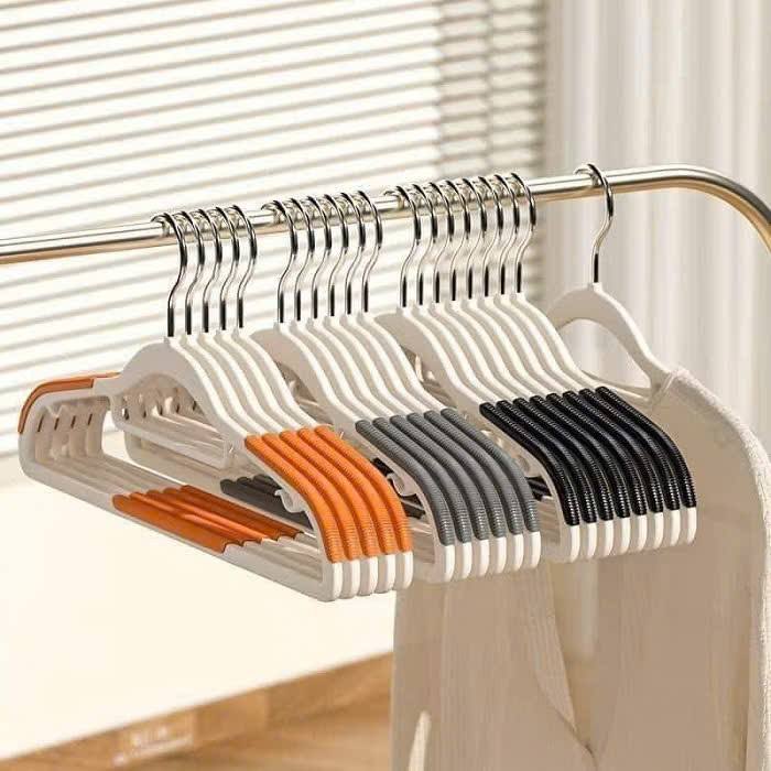 [20] SET 10 móc quần áo bằng nhựa chống tuột