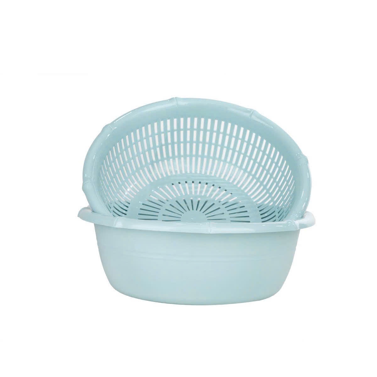 [20] Bộ Chậu, Rổ Đốt Trúc 3T2 Hokori 2326-1