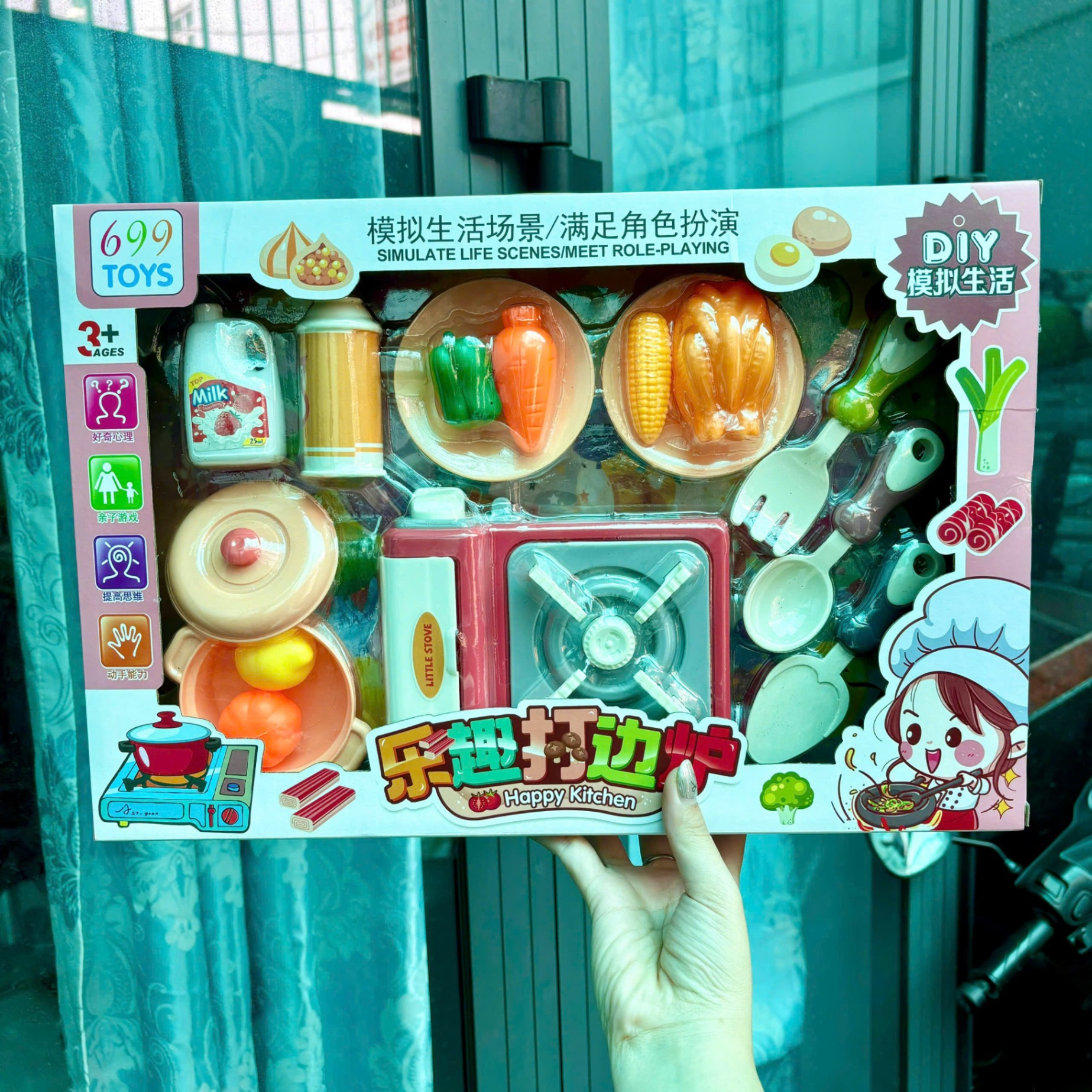 [48] Bộ Đồ Chơi Nấu Ăn HAPPY KITCHEN