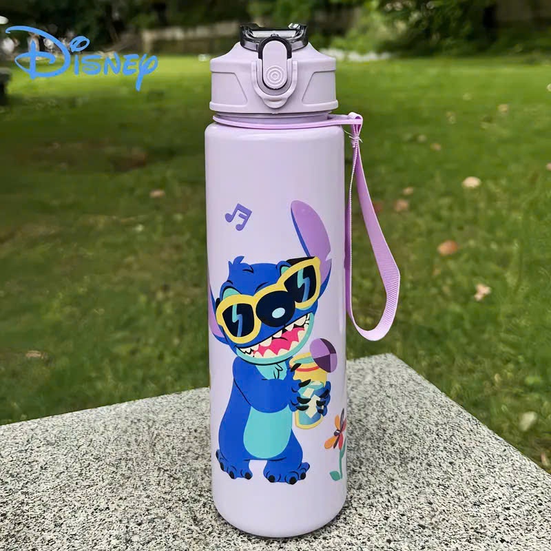 [100] Bình Nước Nhựa hoạt hình Stitch 750ml