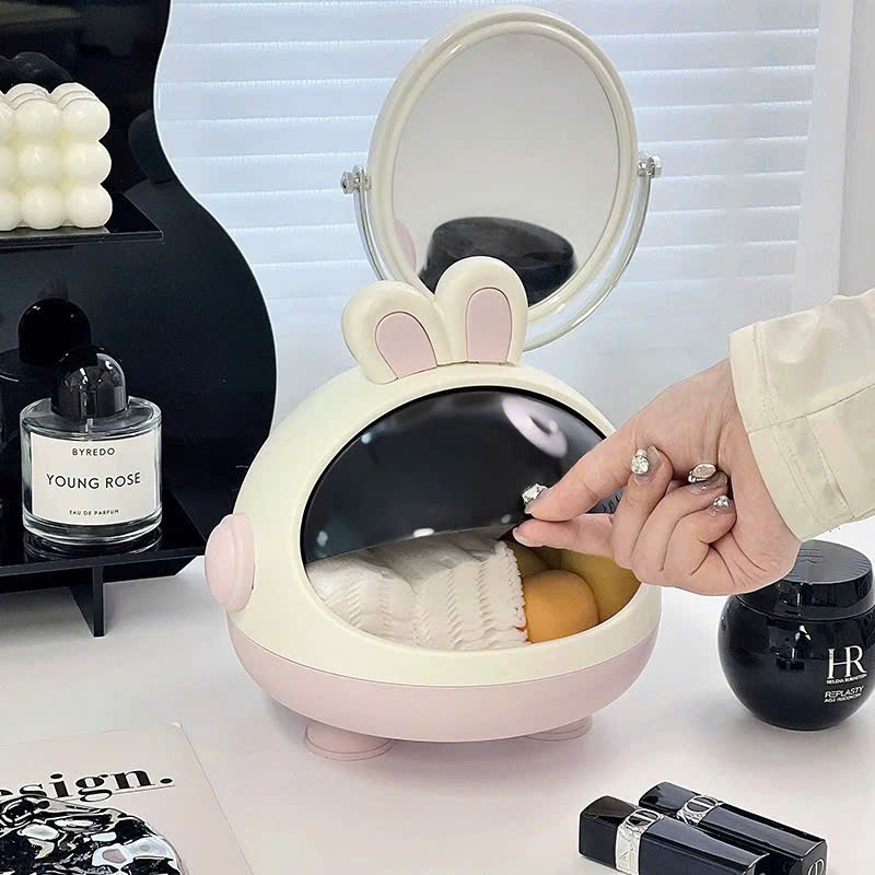 [36] Hộp Đựng Đồ Để Bàn Tai Thỏ