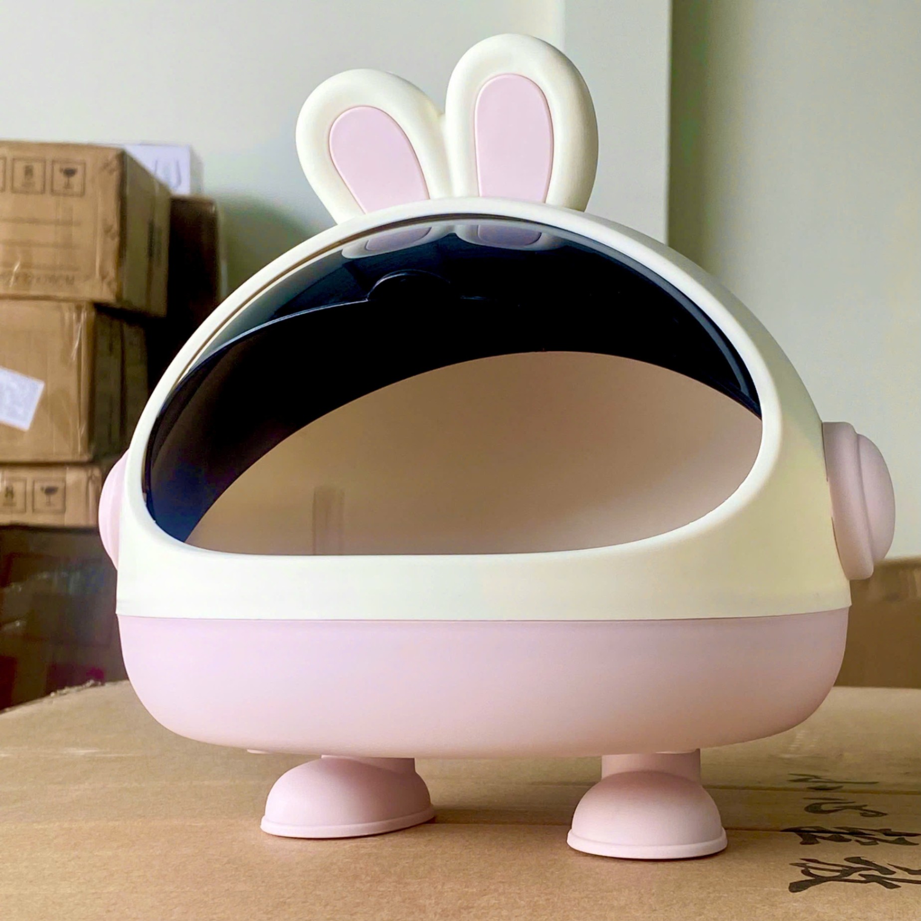 [36] Hộp Đựng Đồ Để Bàn Tai Thỏ