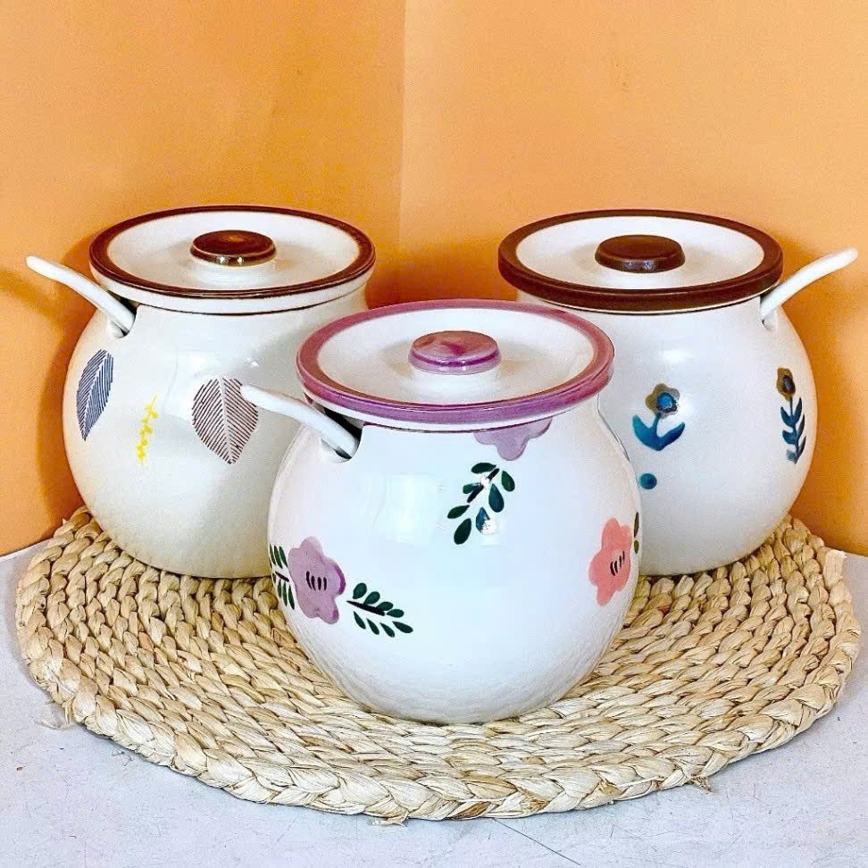 [36] Hủ đựng mỡ, gia vị S