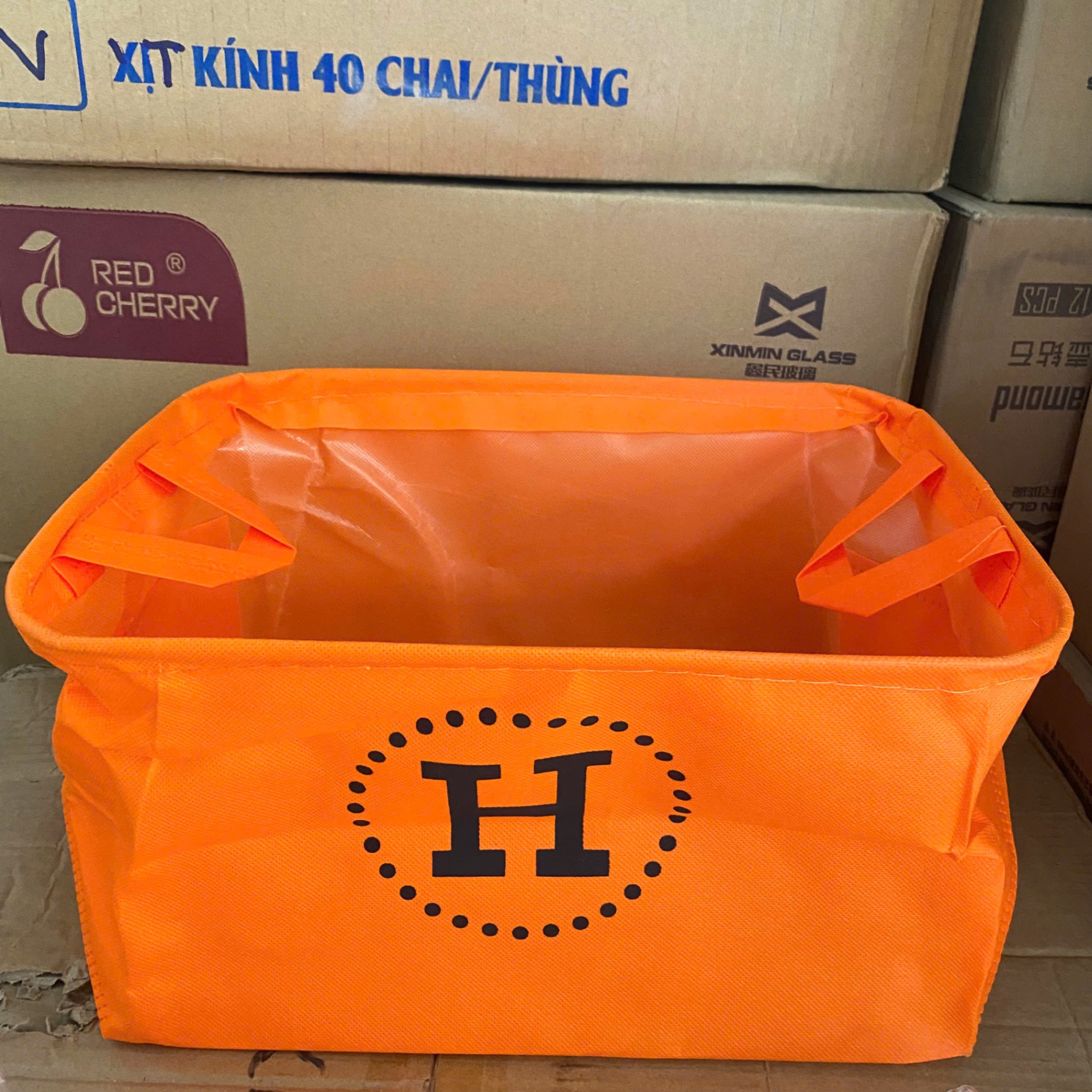 [160] Túi Đựng Quần Áo HM - Cam