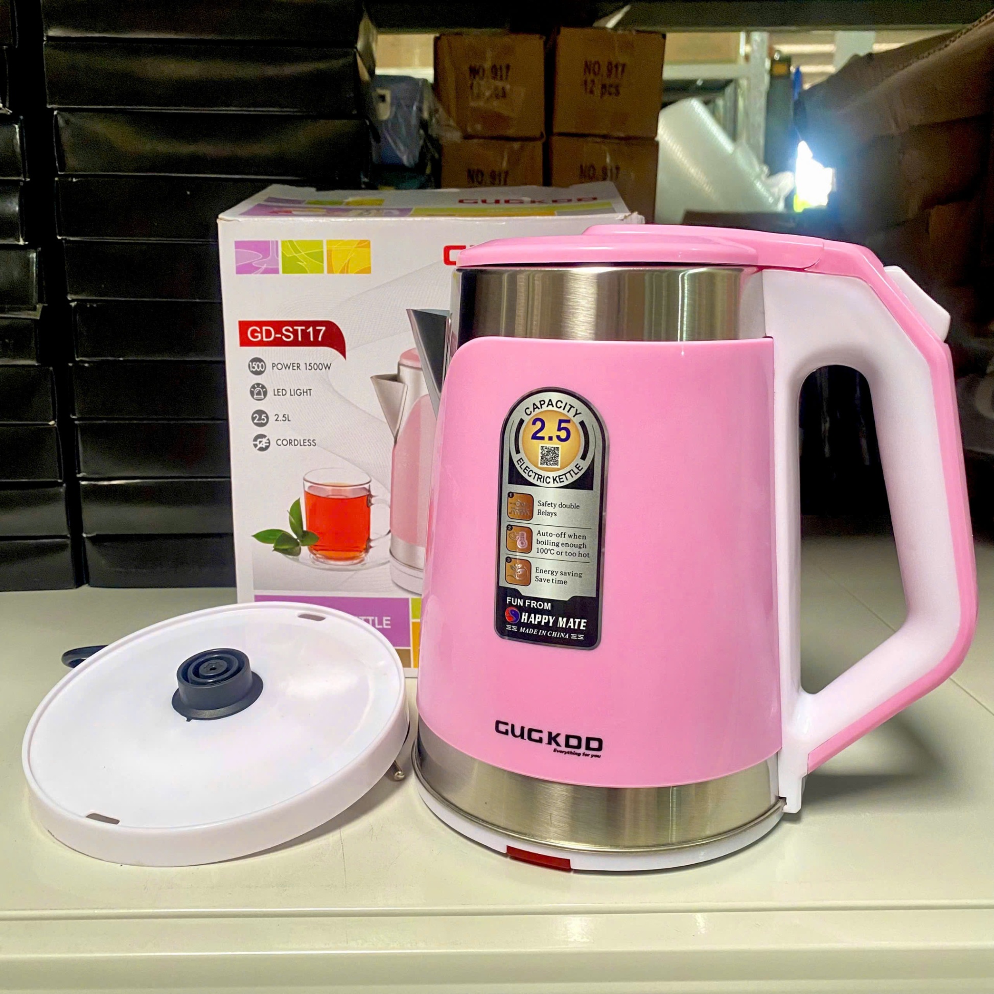 [20] Bình nấu nước GUGKDD 2L - ST17