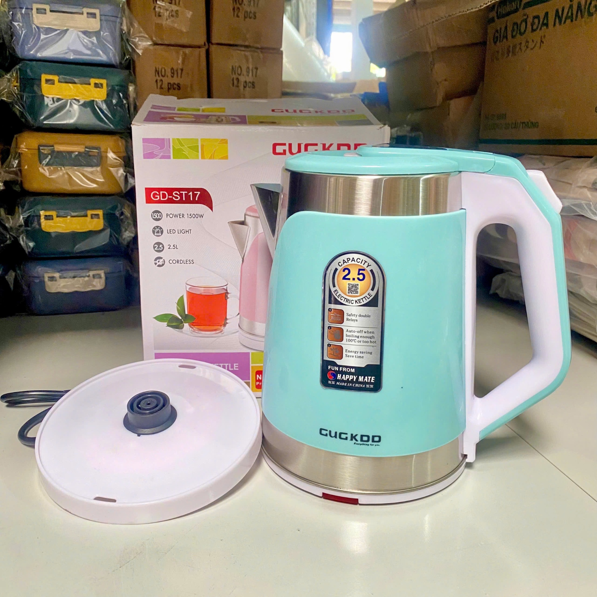 [20] Bình nấu nước GUGKDD 2L - ST17