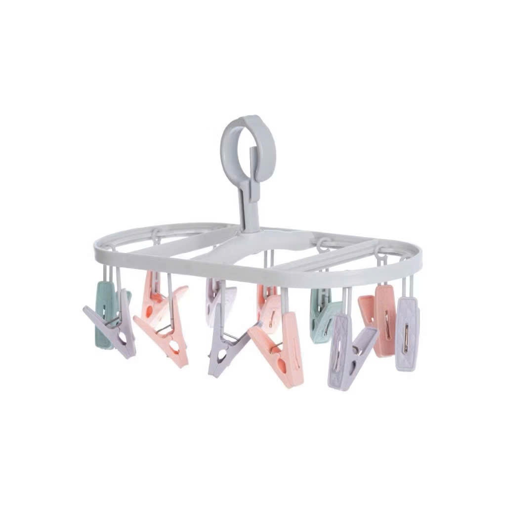 [20] Mắc Dù Elip Đa Sắc 12 Kẹp 2800