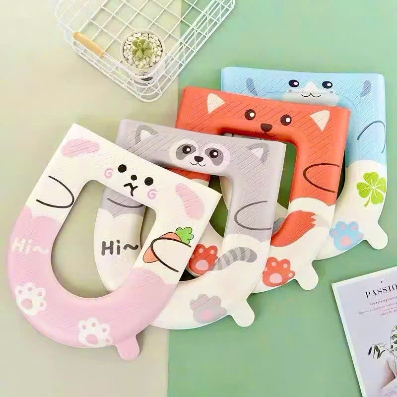 320 Miếng Đệm Lót Bồn Cầu Hoạt Hình