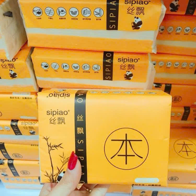 [10] Set 10 Gói Giấy Ăn Gấu Sipiao loại tốt