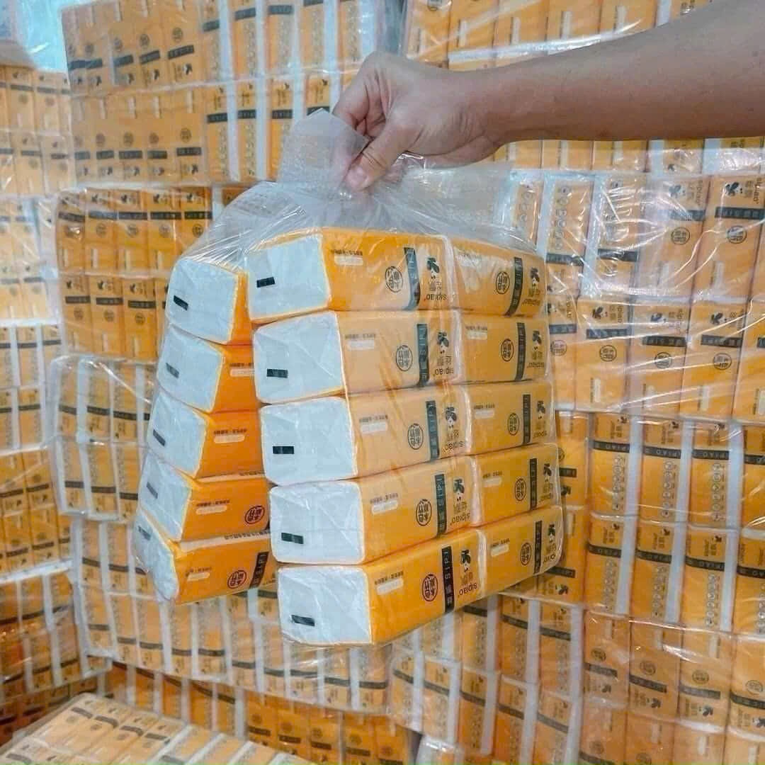 [10] Set 10 Gói Giấy Ăn Gấu Sipiao loại tốt