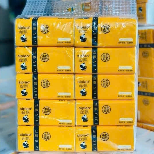 [10] Set 10 Gói Giấy Ăn Gấu Sipiao loại tốt