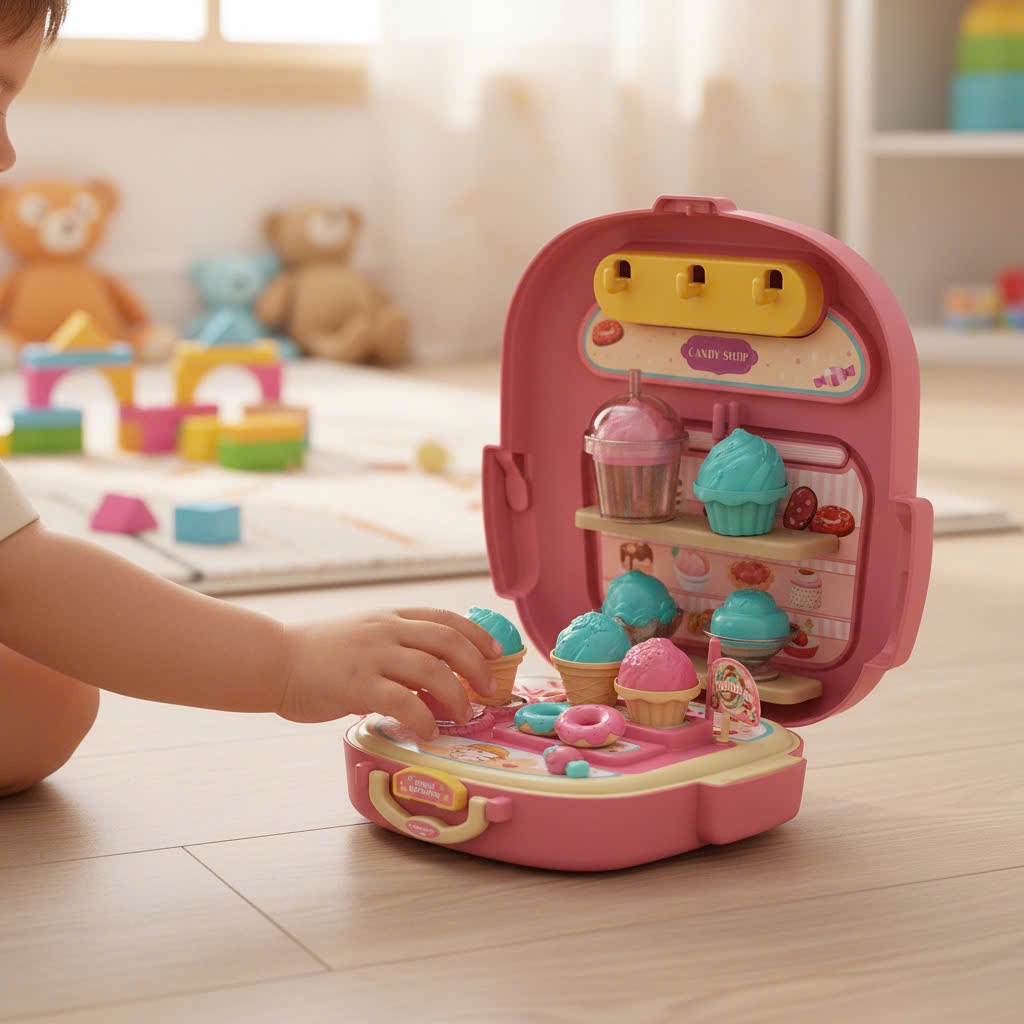 [48] Bộ Đồ Chơi Balo cho bé 10ct No:2501