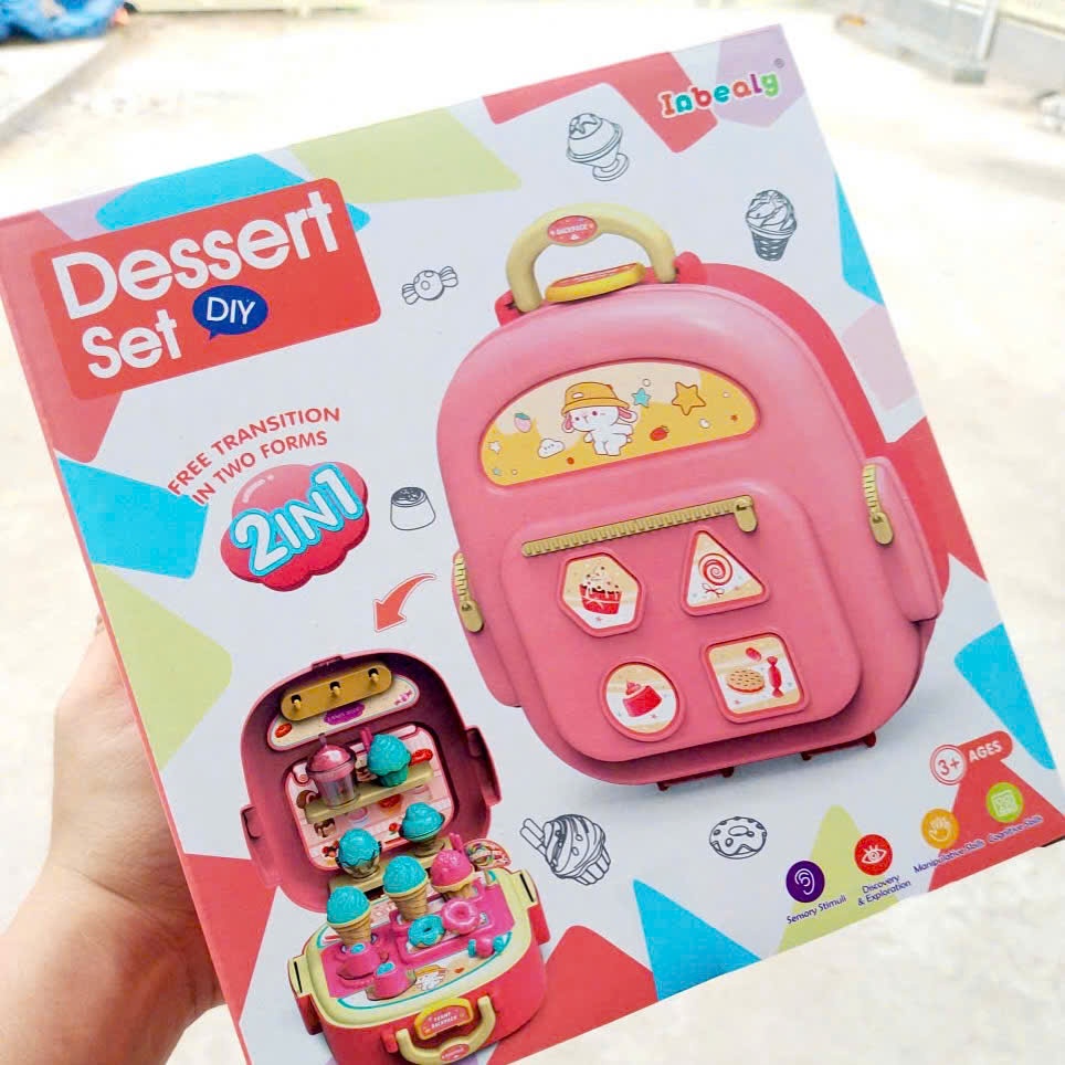 [48] Bộ Đồ Chơi Balo cho bé 10ct No:2501