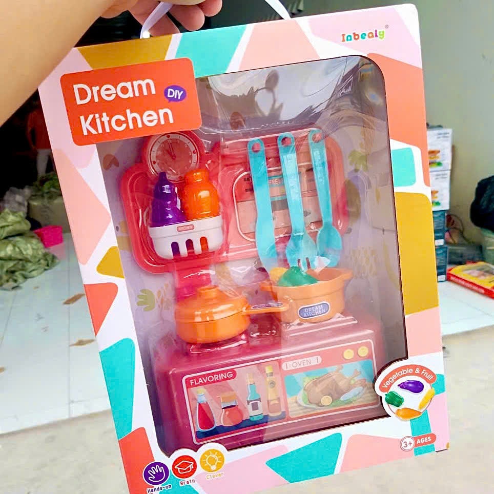 [48] Bộ Đồ Chơi Nấu Ăn 13ct Dream Kitchen No599