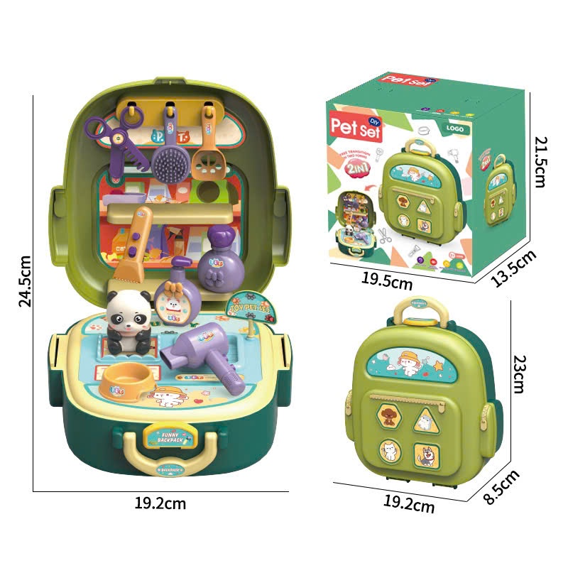 [48] Bộ Đồ Chơi Balo cho bé 10ct No:2501