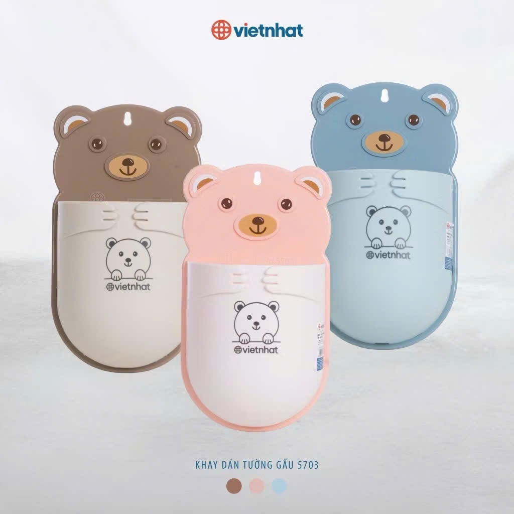 [50] Khay dán tường gấu 5703