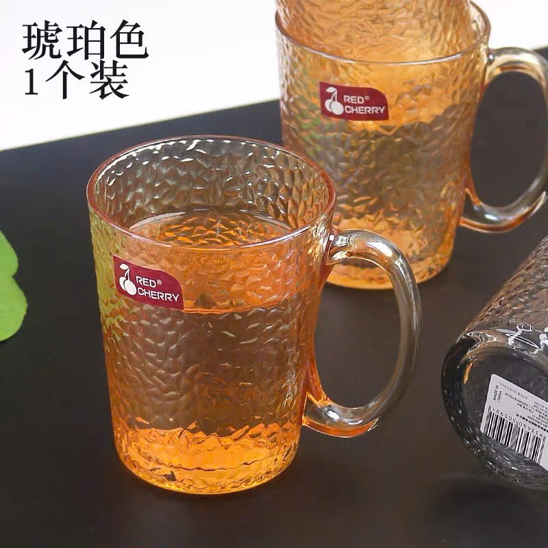 [12] Set 6 Ly Thủy Tinh Vàng Trà 285ml ZB-HP