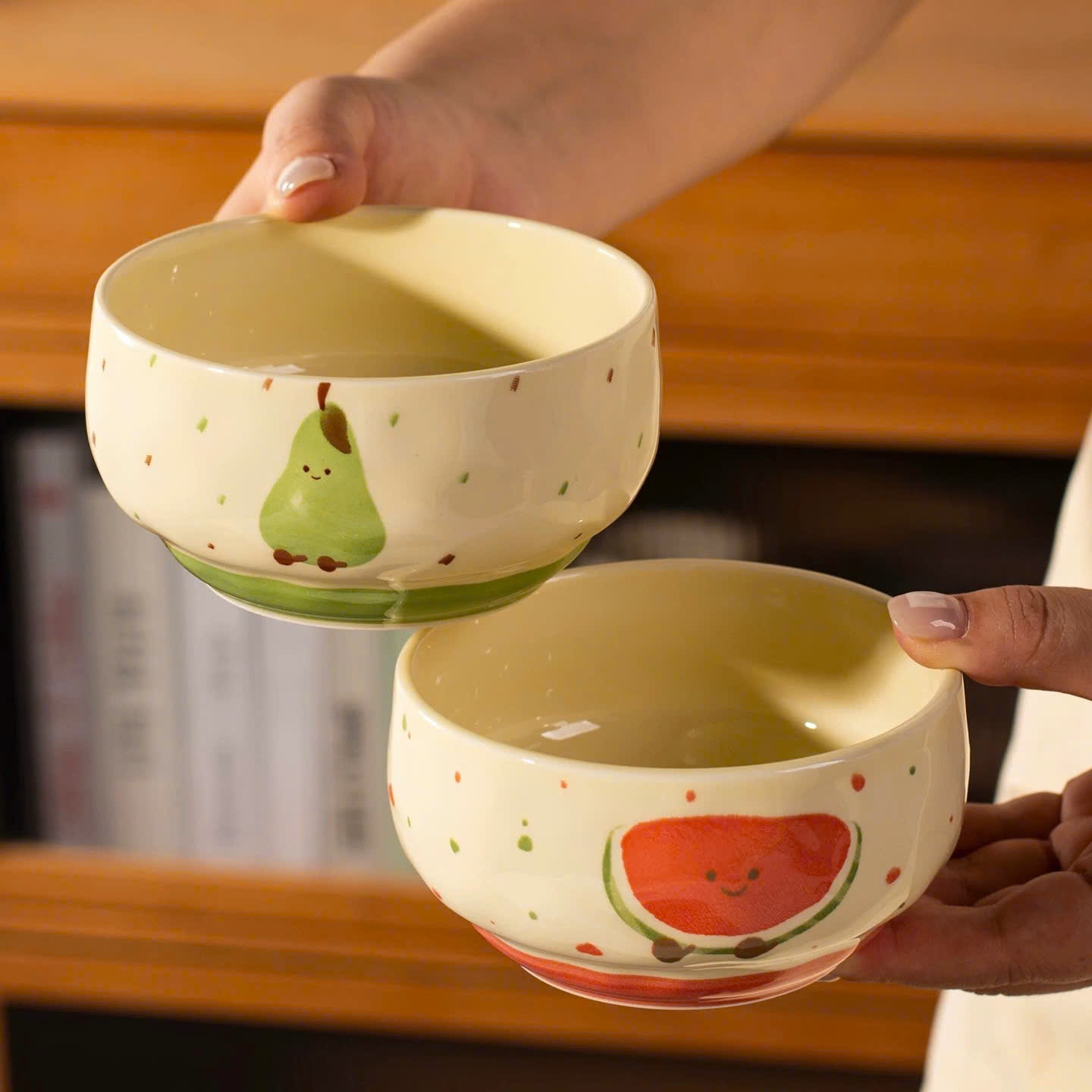 [100] Chén Sứ Trái Cây 3D 4.7inch SY18