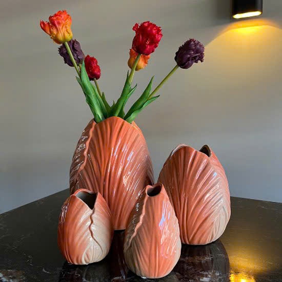 [20] Bình Hoa Sứ Phong Cách CHÂU ÂU (size L)