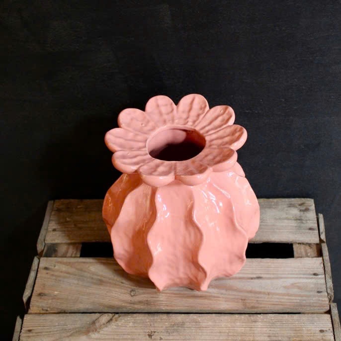 [20] Bình Hoa Sứ Phong Cách CHÂU ÂU (size L)