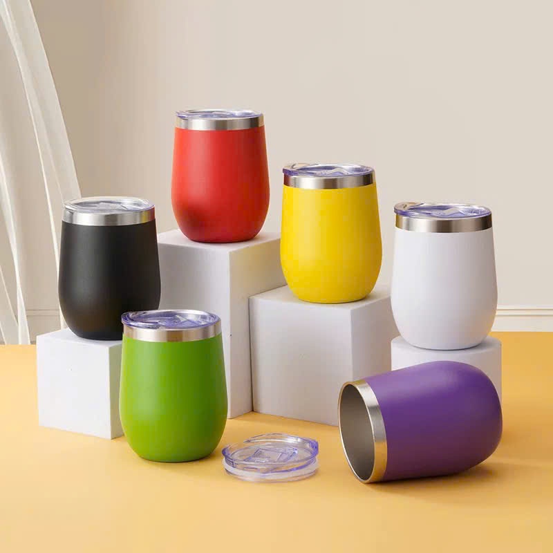 [50] Ly Giữ Nhiệt Cafe Hình Trứng 360ml