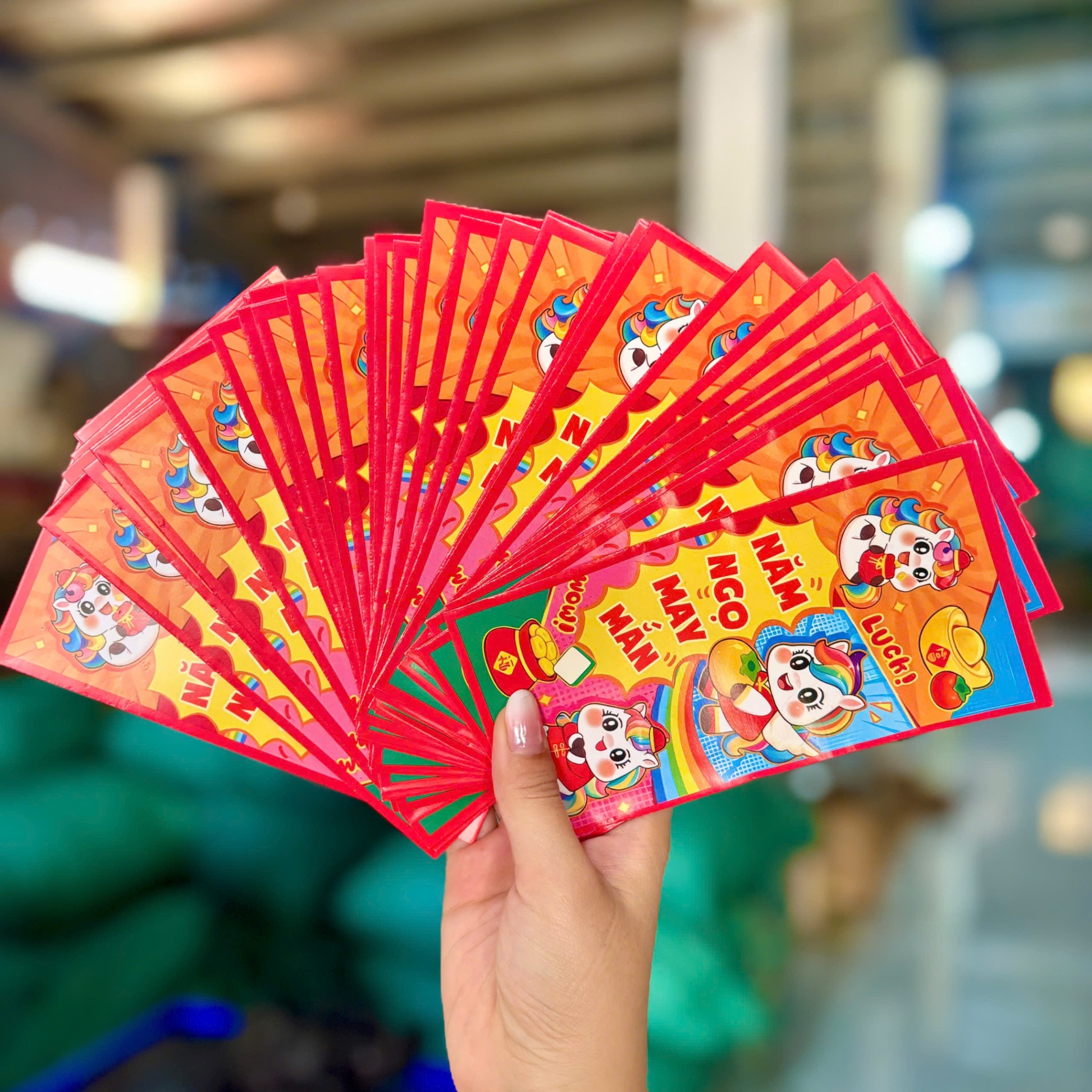 [100] Set 100 Bao Lì Xì HÌNH THÚ 2026