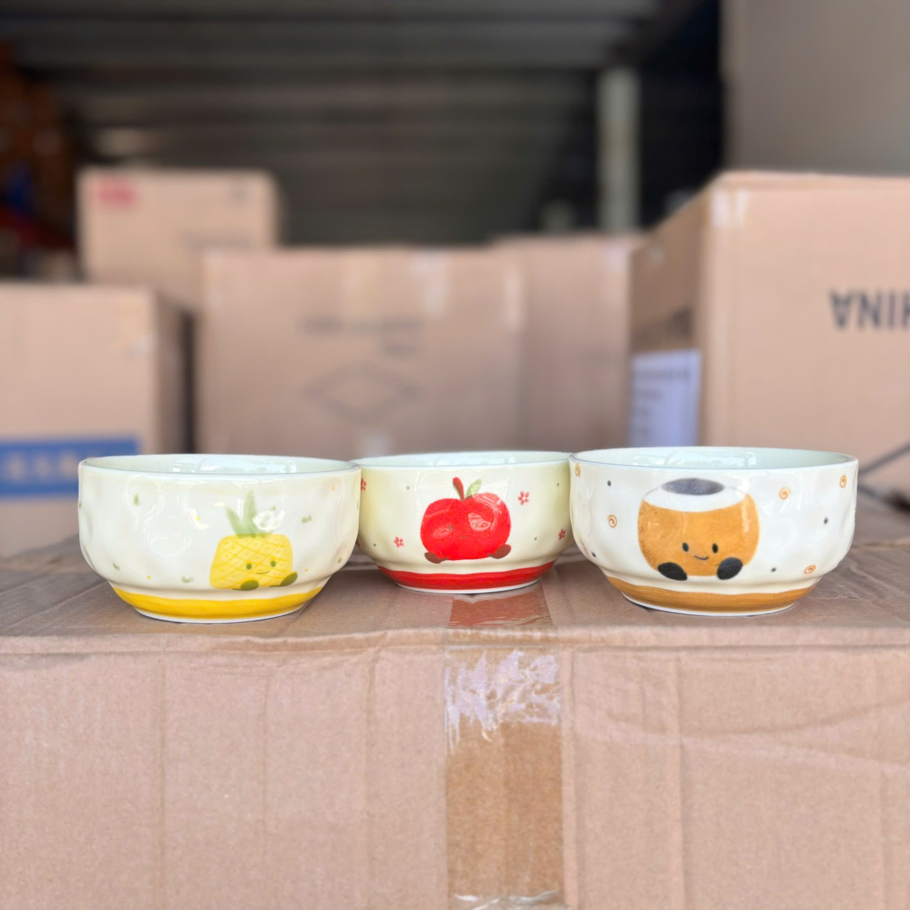 [100] Chén Sứ Trái Cây 3D 4.7inch SY18