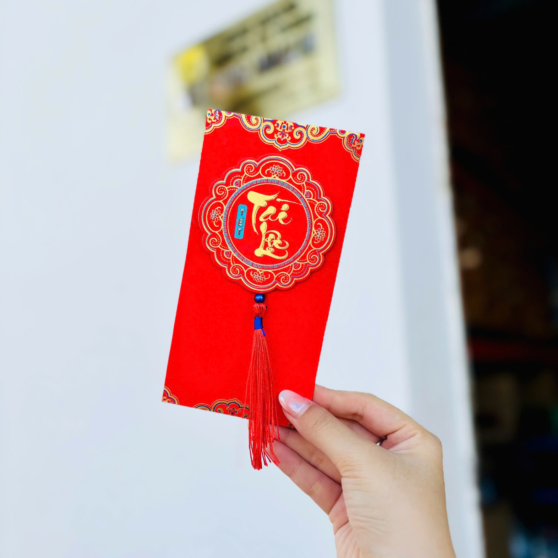 [50] Set 5 Bao Lì Xì Kim Tuyến Tua Rua