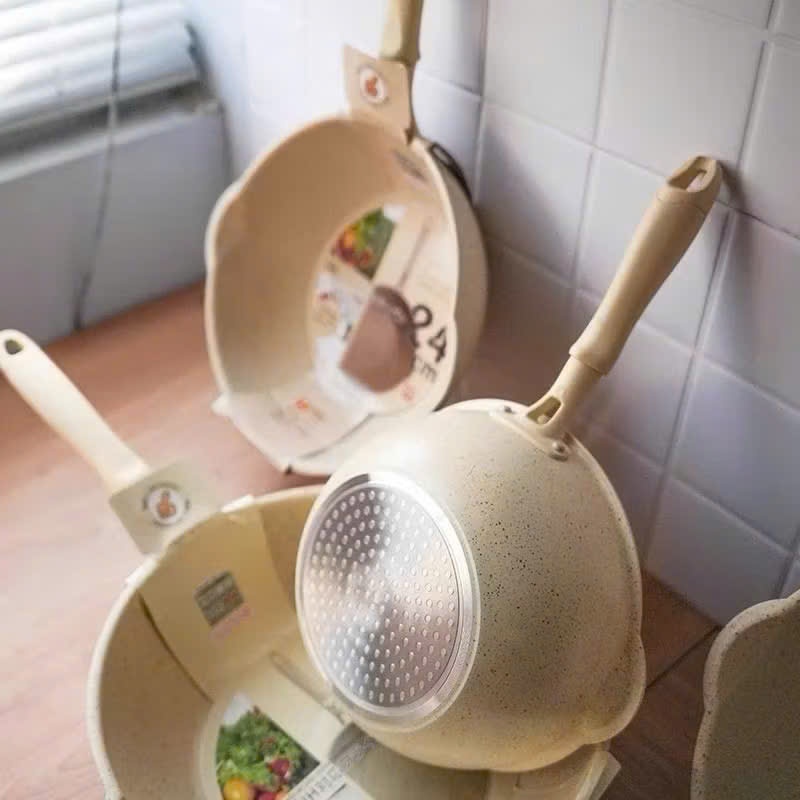 [30] Chảo Sâu Chống Dính 2 Tai 24cm (V)