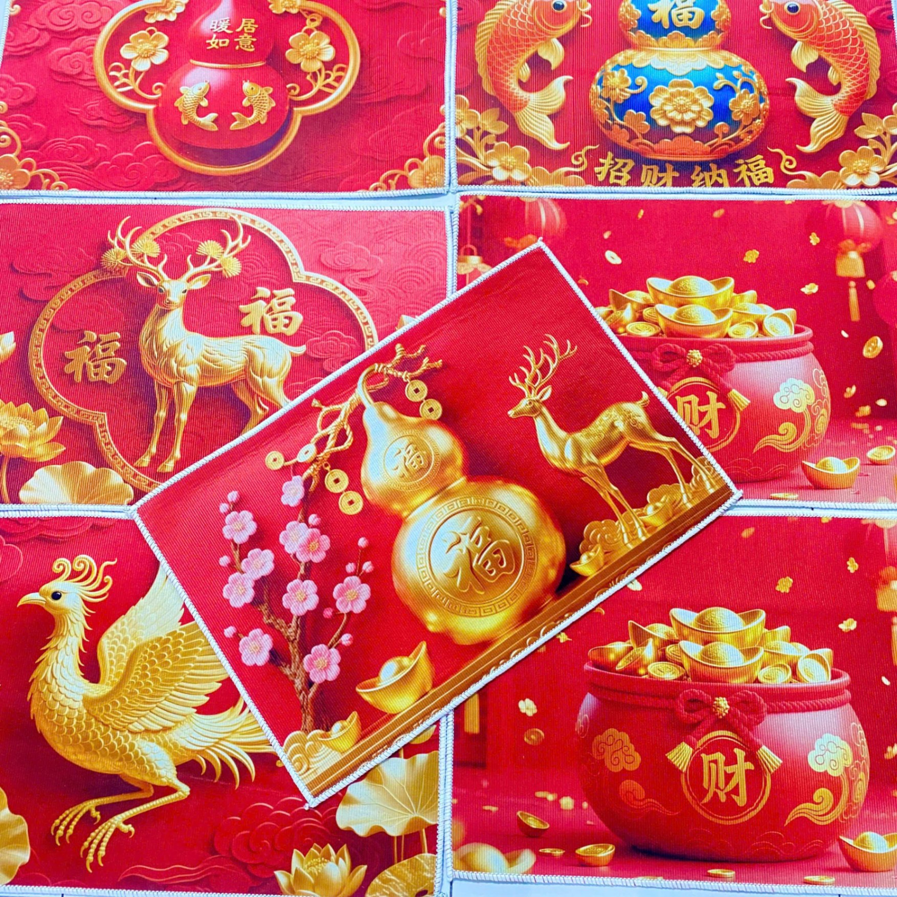 [300] Thảm Chân Vải TẾT 2026