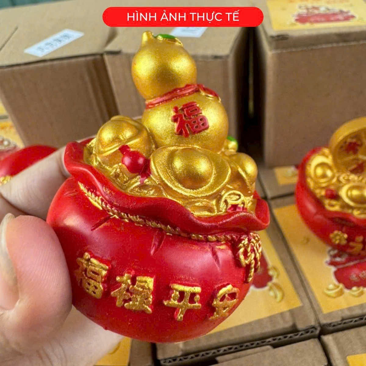 [200] Hũ Vàng Thần Tài Mẫu 2 (hồ lô)