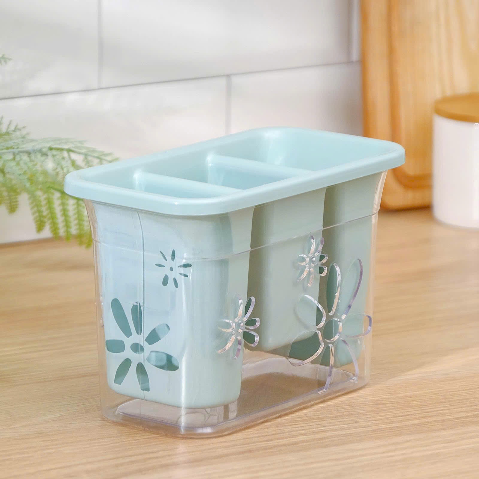 [48] Ống Đựng Muỗng Đũa 3 Ngăn CIYUE