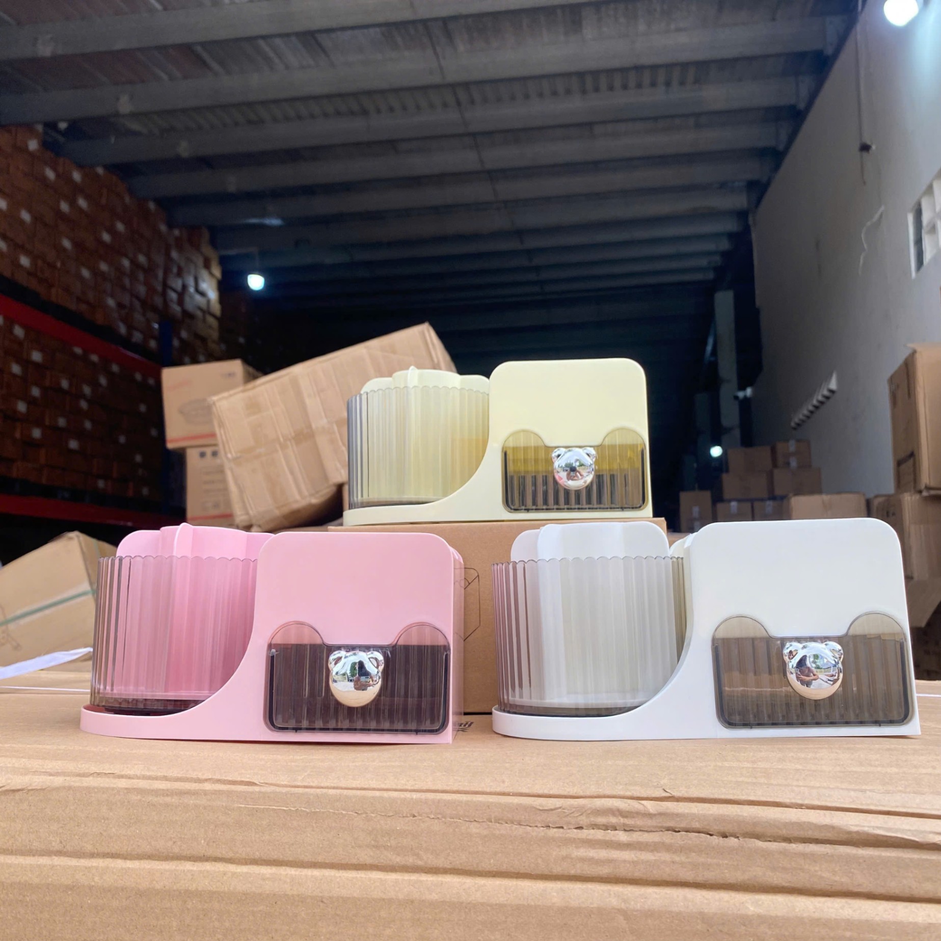 [50] Hộp Đựng Đồ Để Bàn GẤU