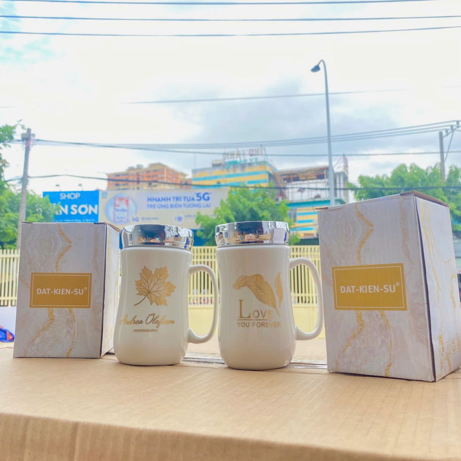 [96] Ly Sứ Nắp Gương