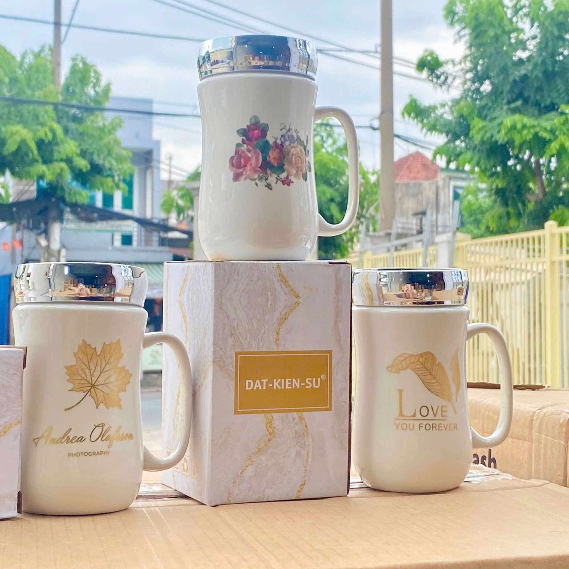 [96] Ly Sứ Nắp Gương