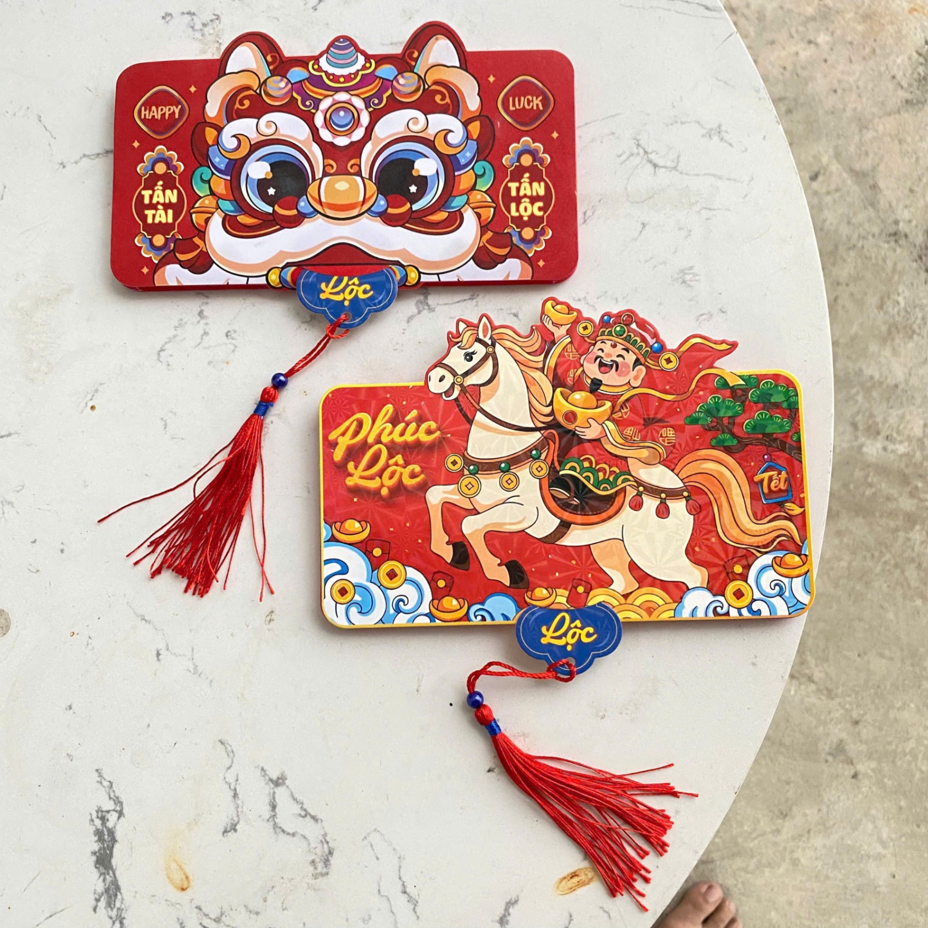 [100] Bao Lì Xì Lân 6 Ngăn