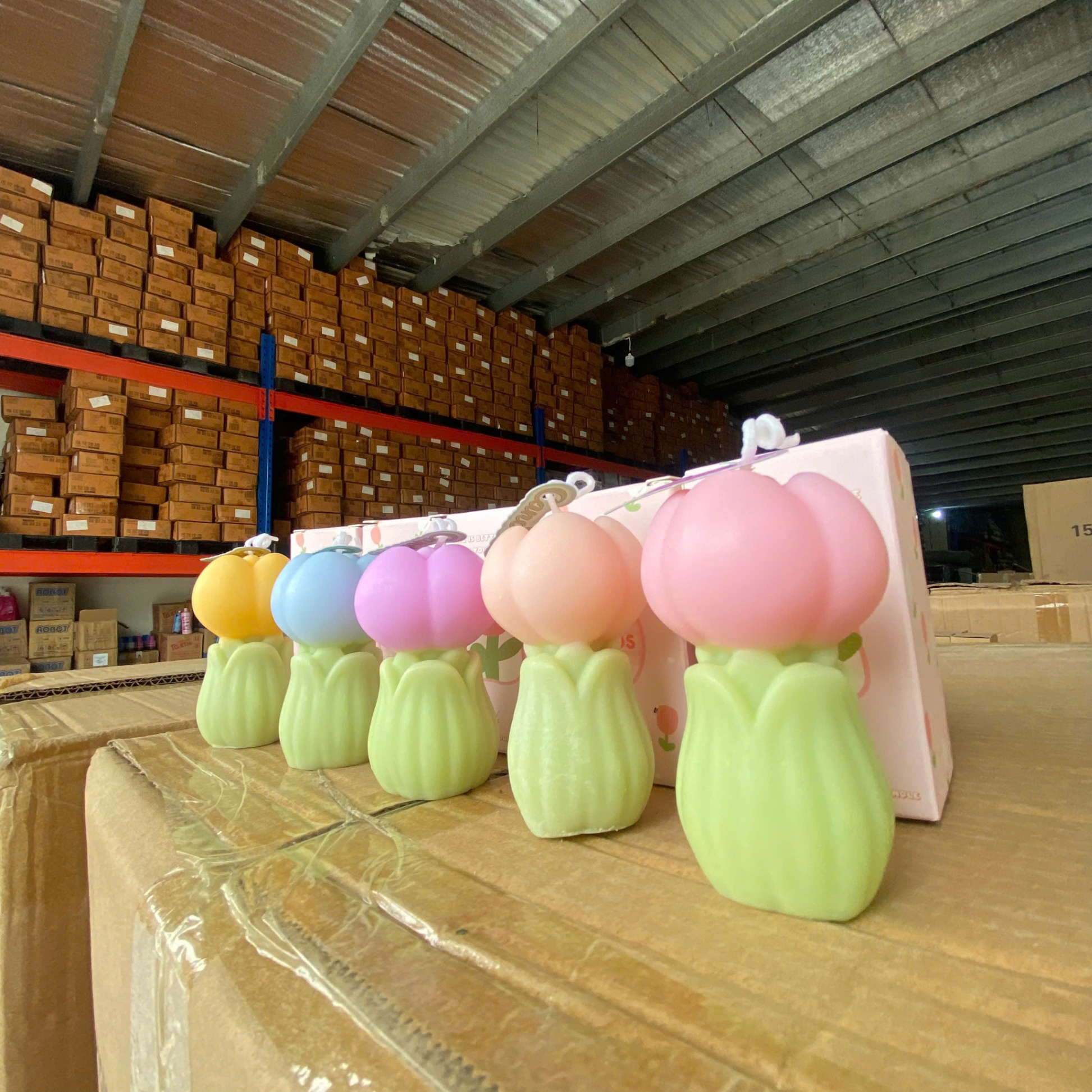 [280] Nến Thơm Hoa TULIP