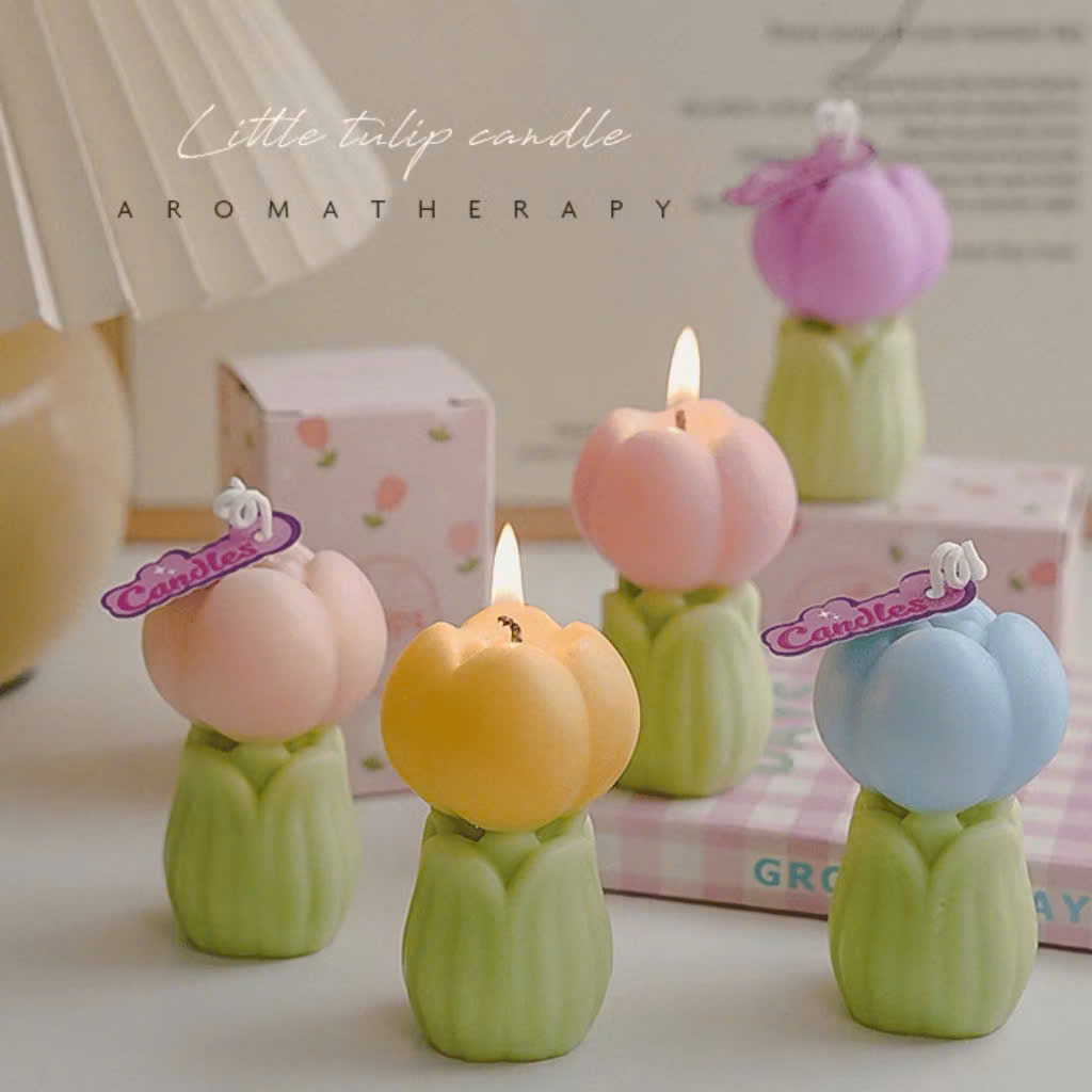 [280] Nến Thơm Hoa TULIP