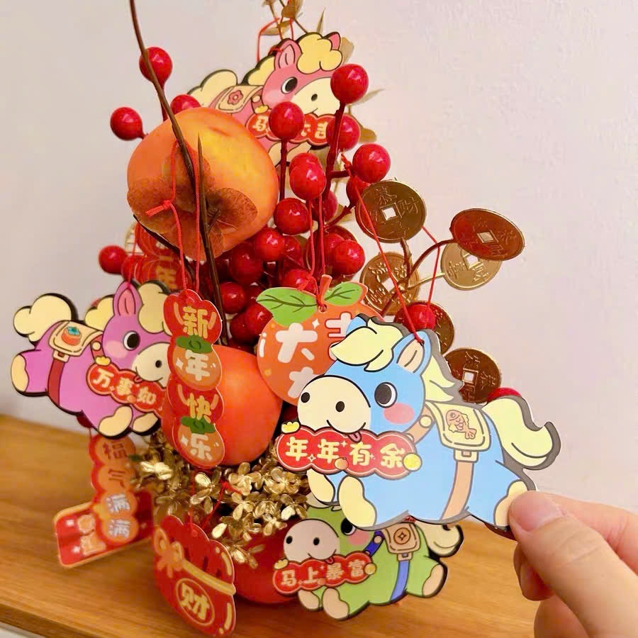 [500] Set Tag Treo Trang Trí 18ct - Chữ Việt