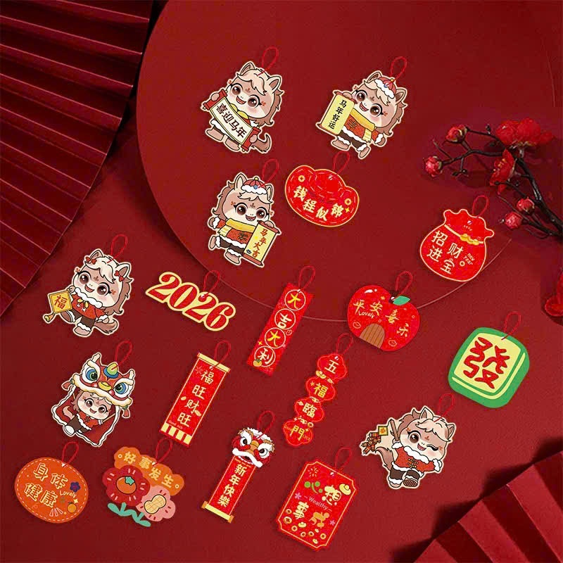 [500] Set Tag Treo Trang Trí 18ct - Chữ Việt