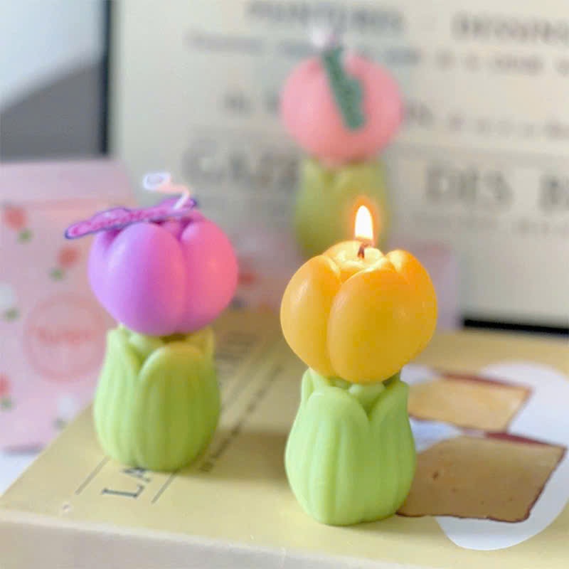 [280] Nến Thơm Hoa TULIP