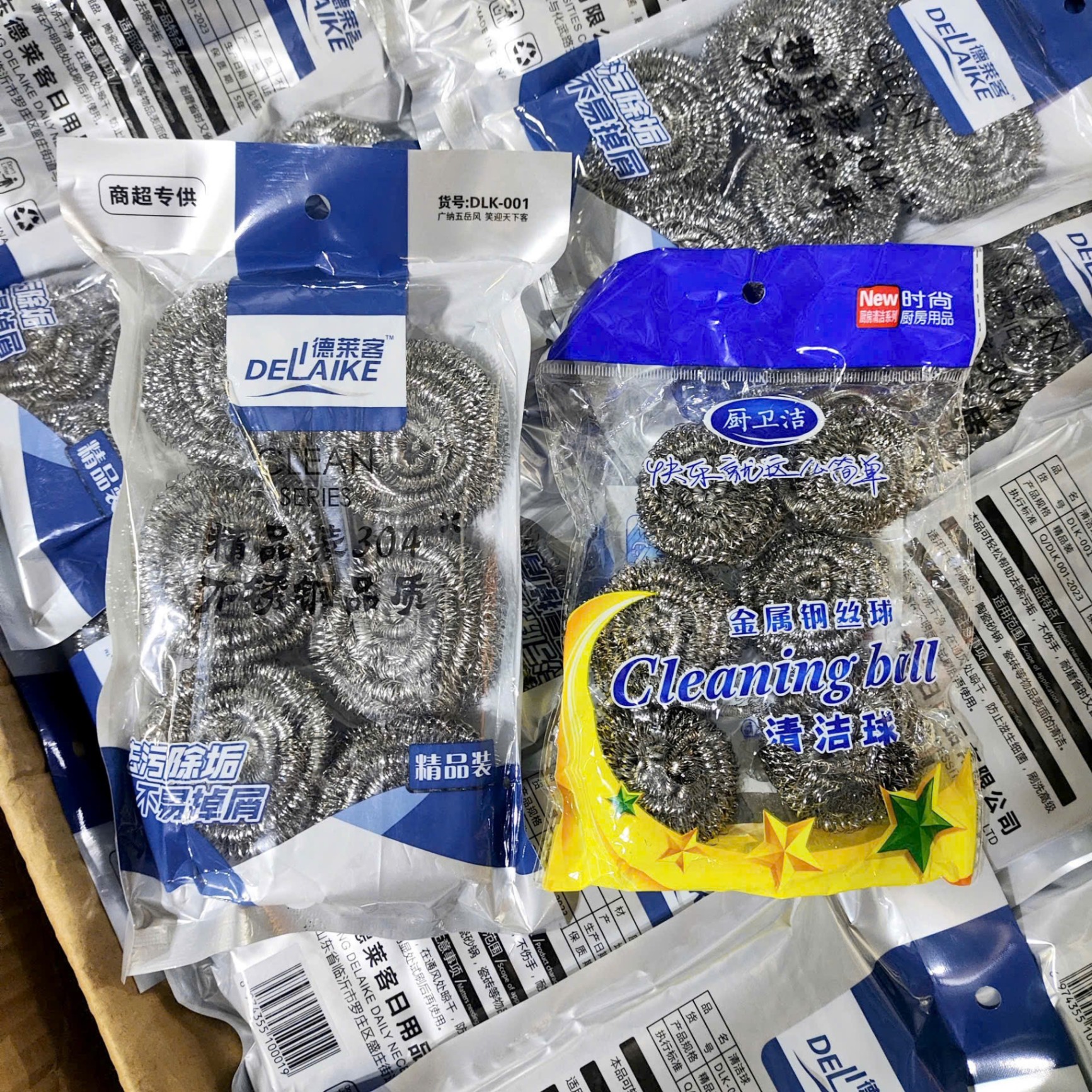 [400] Túi 6 Miếng Cước Chà Xoong Nồi